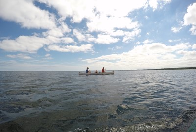 I Lomma har du lite olika alt av paddling. Titta på eventuell vindriktning innan du bestämmer dig